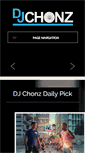 Mobile Screenshot of djchonz.com